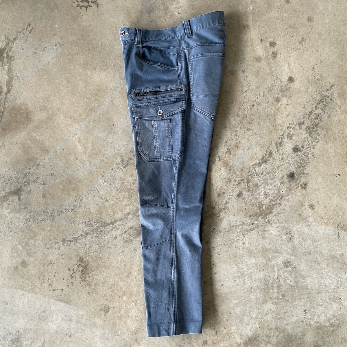 Japanese Brand 8 Pocket💥 Vintage Japanese Brand Faded Cargo Pants W30 Size US 30 / EU 46 - 8 Thumbnail
