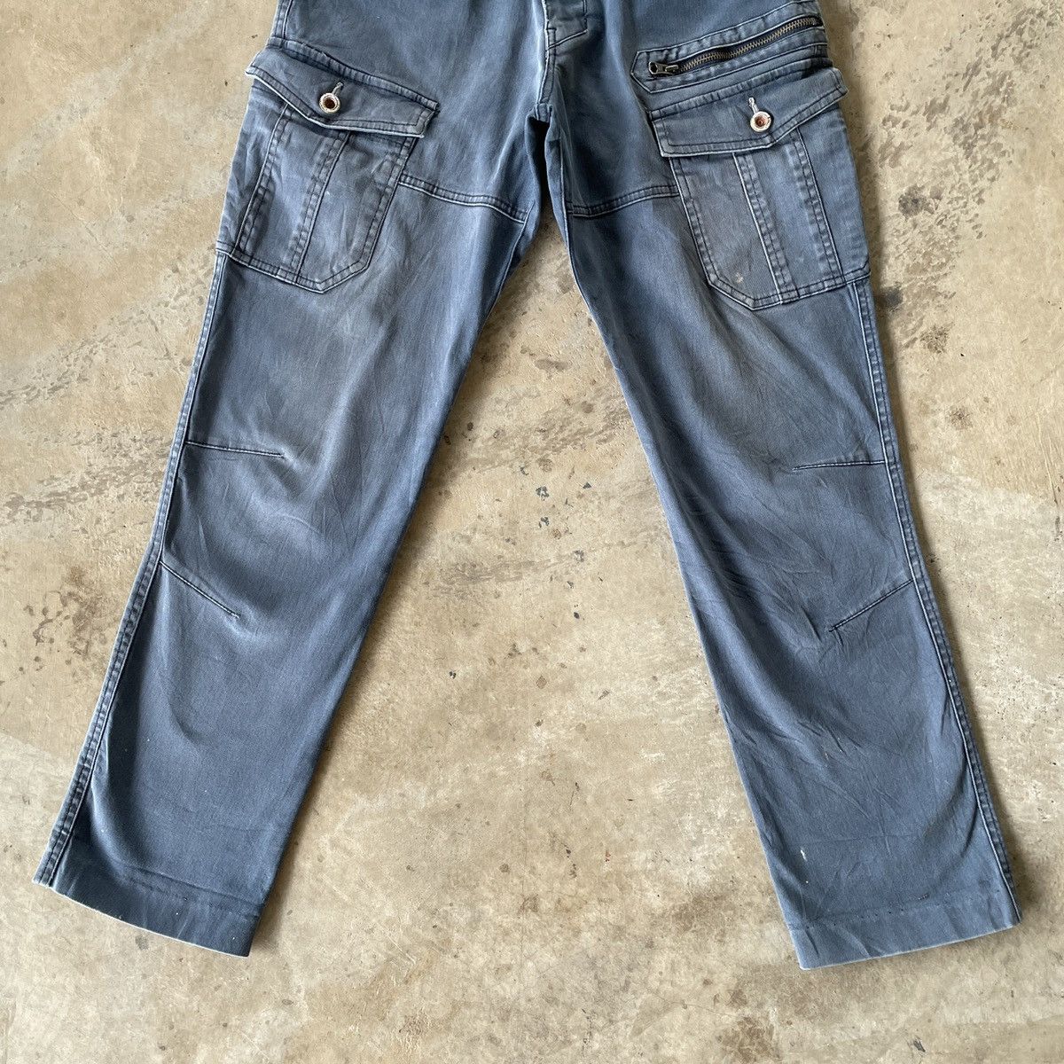 Japanese Brand 8 Pocket💥 Vintage Japanese Brand Faded Cargo Pants W30 Size US 30 / EU 46 - 6 Thumbnail