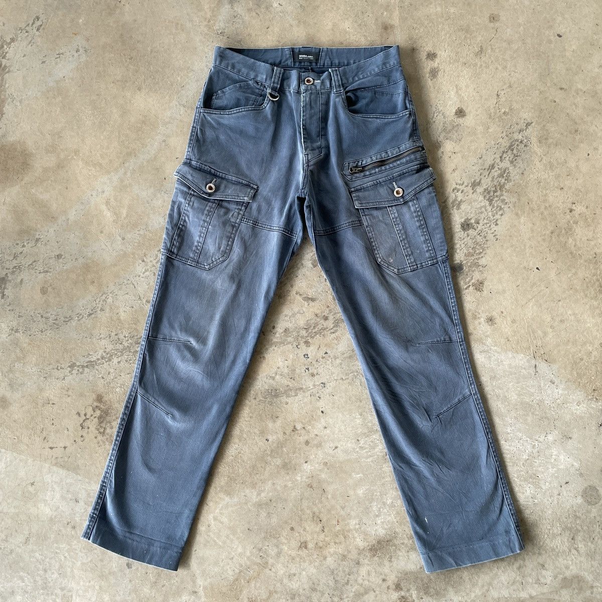 Japanese Brand 8 Pocket💥 Vintage Japanese Brand Faded Cargo Pants W30 Size US 30 / EU 46 - 1 Thumbnail