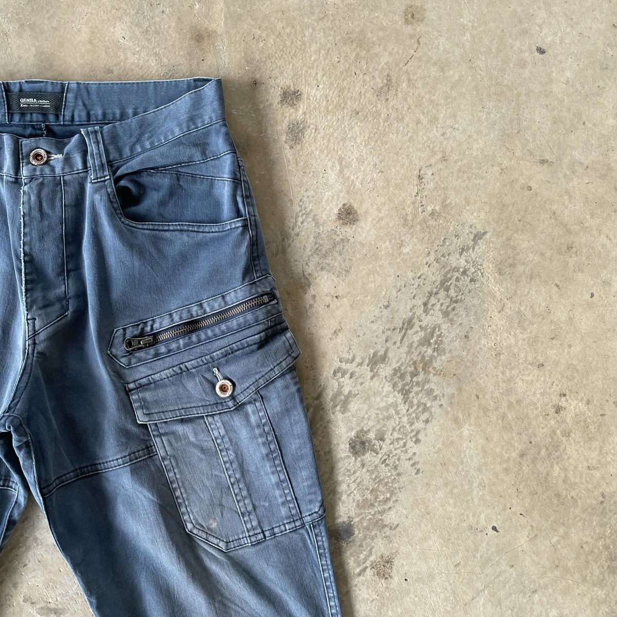 Japanese Brand 8 Pocket💥 Vintage Japanese Brand Faded Cargo Pants W30 Size US 30 / EU 46 - 5 Thumbnail