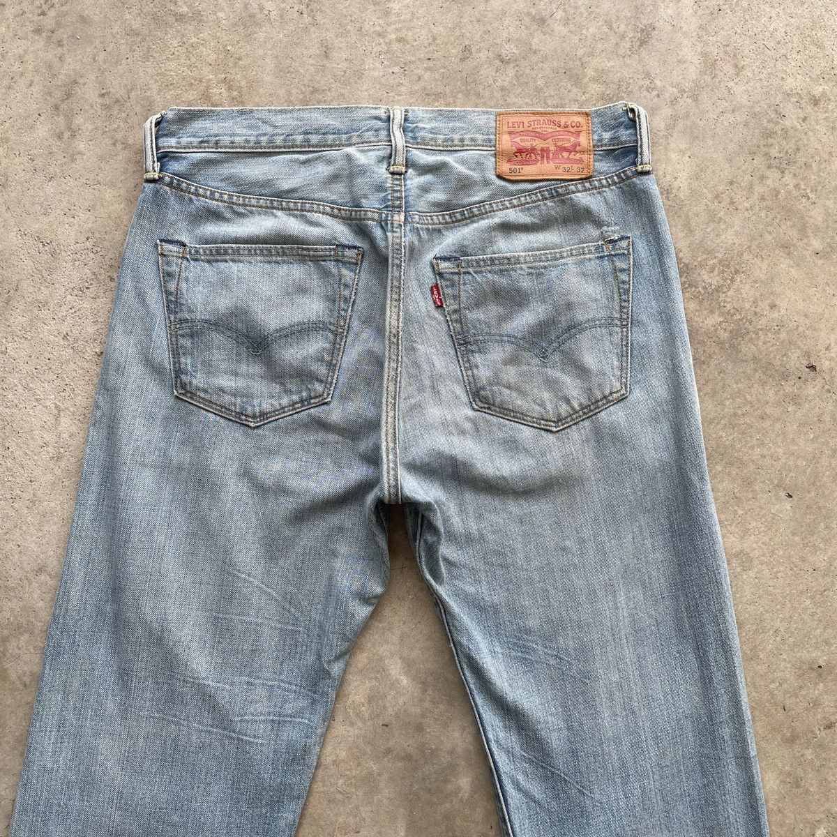 Levi's Vintage Levis 501 Faded Denim Jeans Pants W32x31.5 Size US 32 / EU 48 - 8 Thumbnail