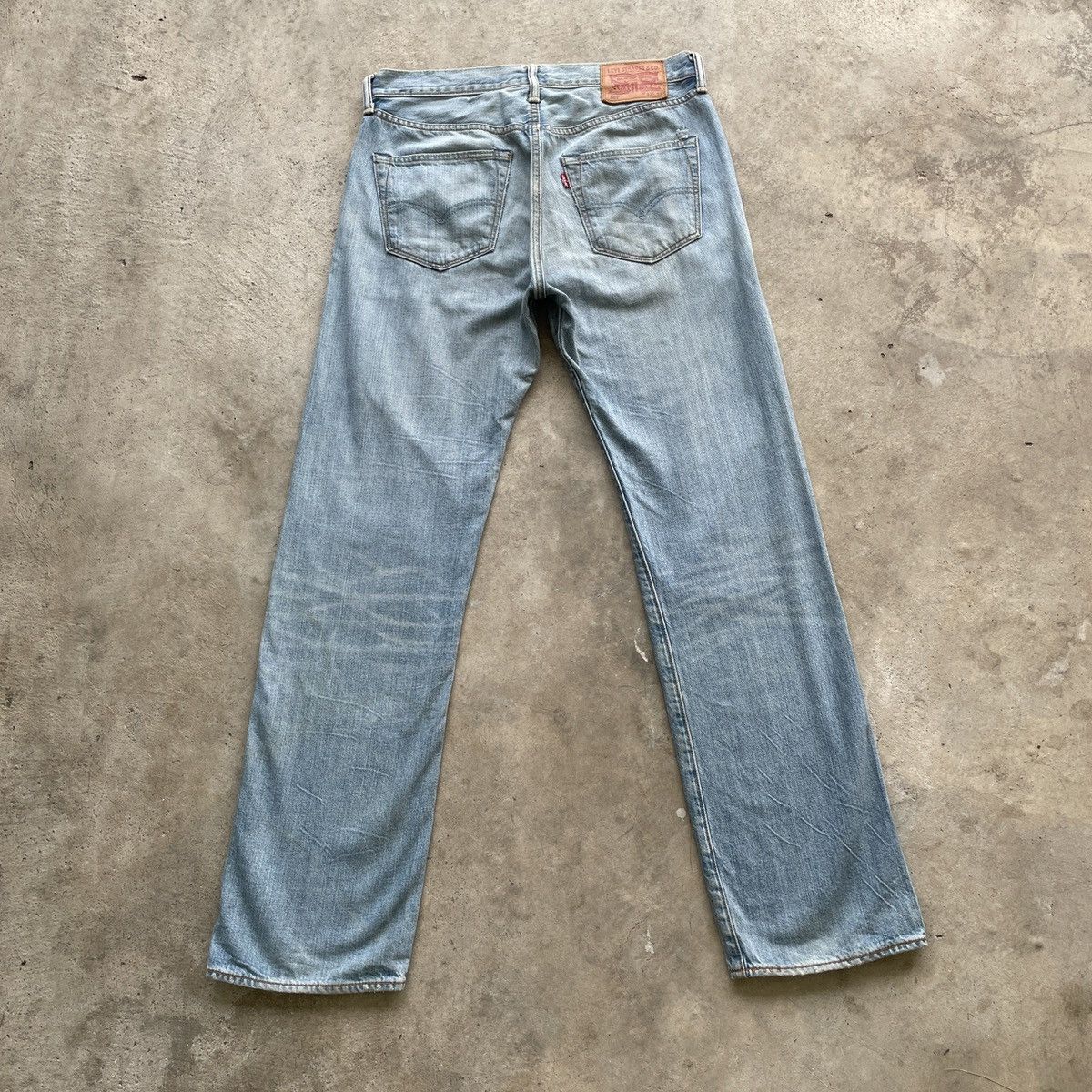 Levi's Vintage Levis 501 Faded Denim Jeans Pants W32x31.5 Size US 32 / EU 48 - 11 Thumbnail