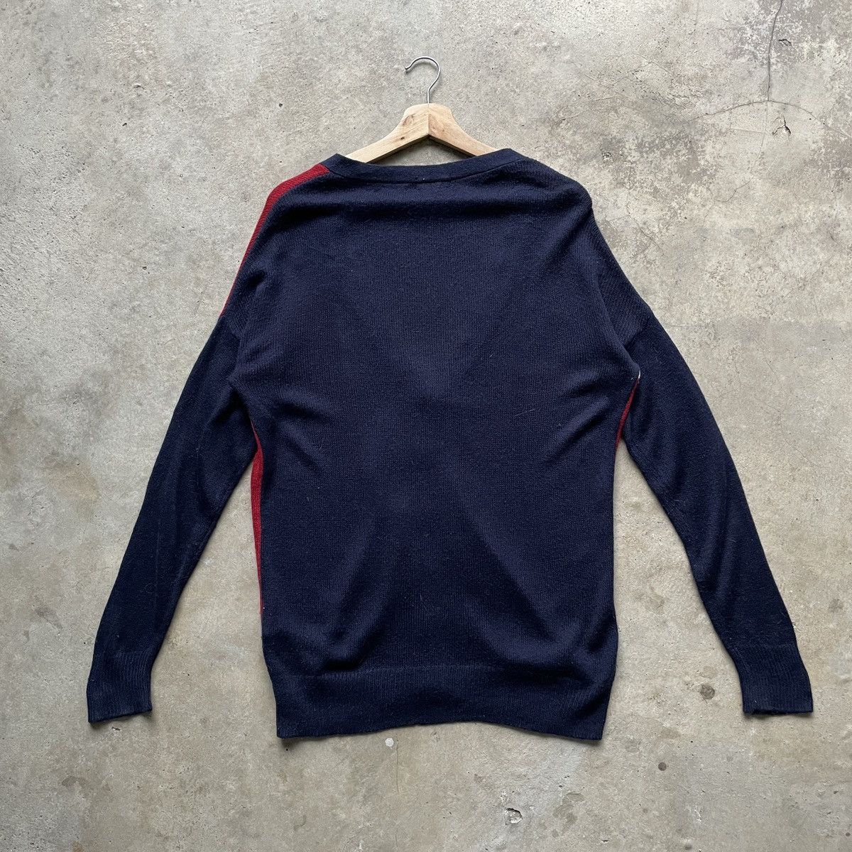Aran Isles Knitwear Vintage Japanese Union Jack Flag Coloured Cardigan Knitwear Size US L / EU 52-54 / 3 - 11 Thumbnail