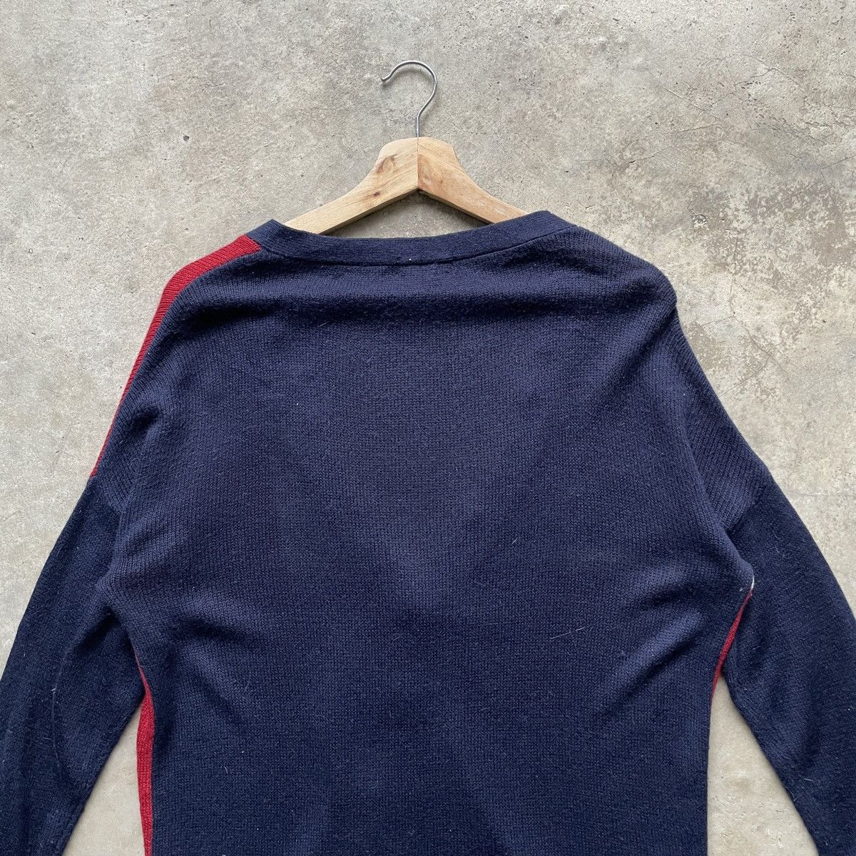 Aran Isles Knitwear Vintage Japanese Union Jack Flag Coloured Cardigan Knitwear Size US L / EU 52-54 / 3 - 10 Thumbnail