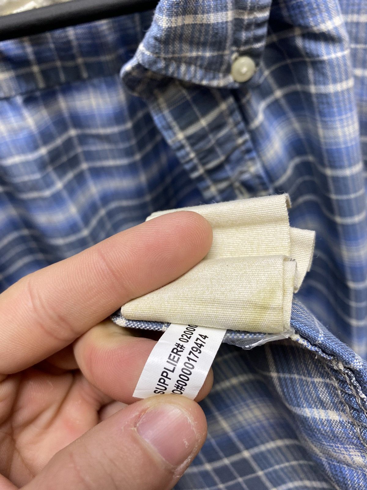 Vintage Denim And Supply Ralph Lauren Flannel Shirt Travis Style Size US XXL / EU 58 / 5 - 11 Thumbnail