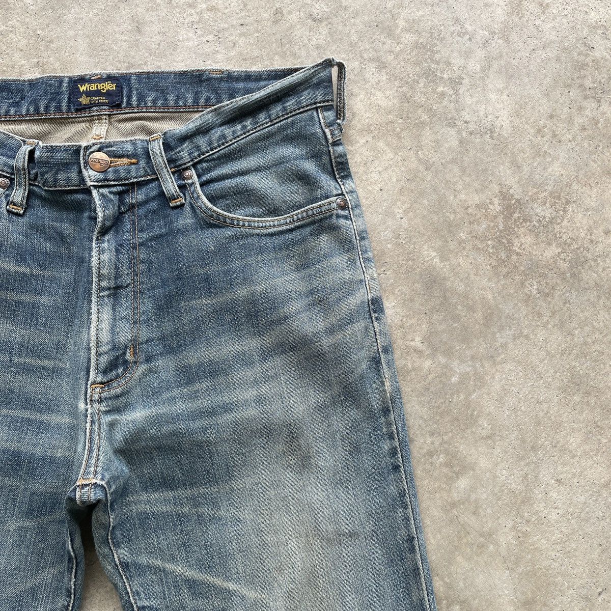 Vintage Vintage Wrangler Distressed Denim Jeans Pants Dirty Size US 31 - 4 Thumbnail