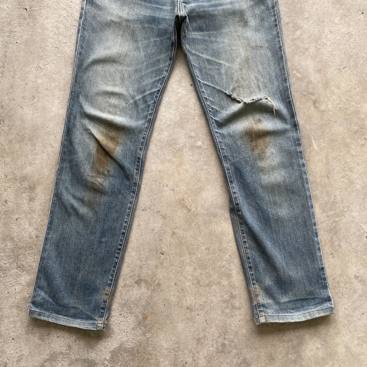Vintage Vintage Wrangler Distressed Denim Jeans Pants Dirty Size US 31 - 5 Thumbnail