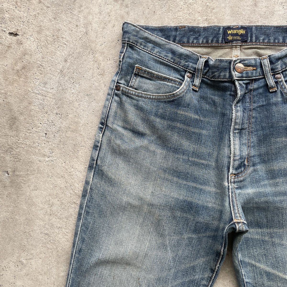 Vintage Vintage Wrangler Distressed Denim Jeans Pants Dirty Size US 31 - 3 Thumbnail