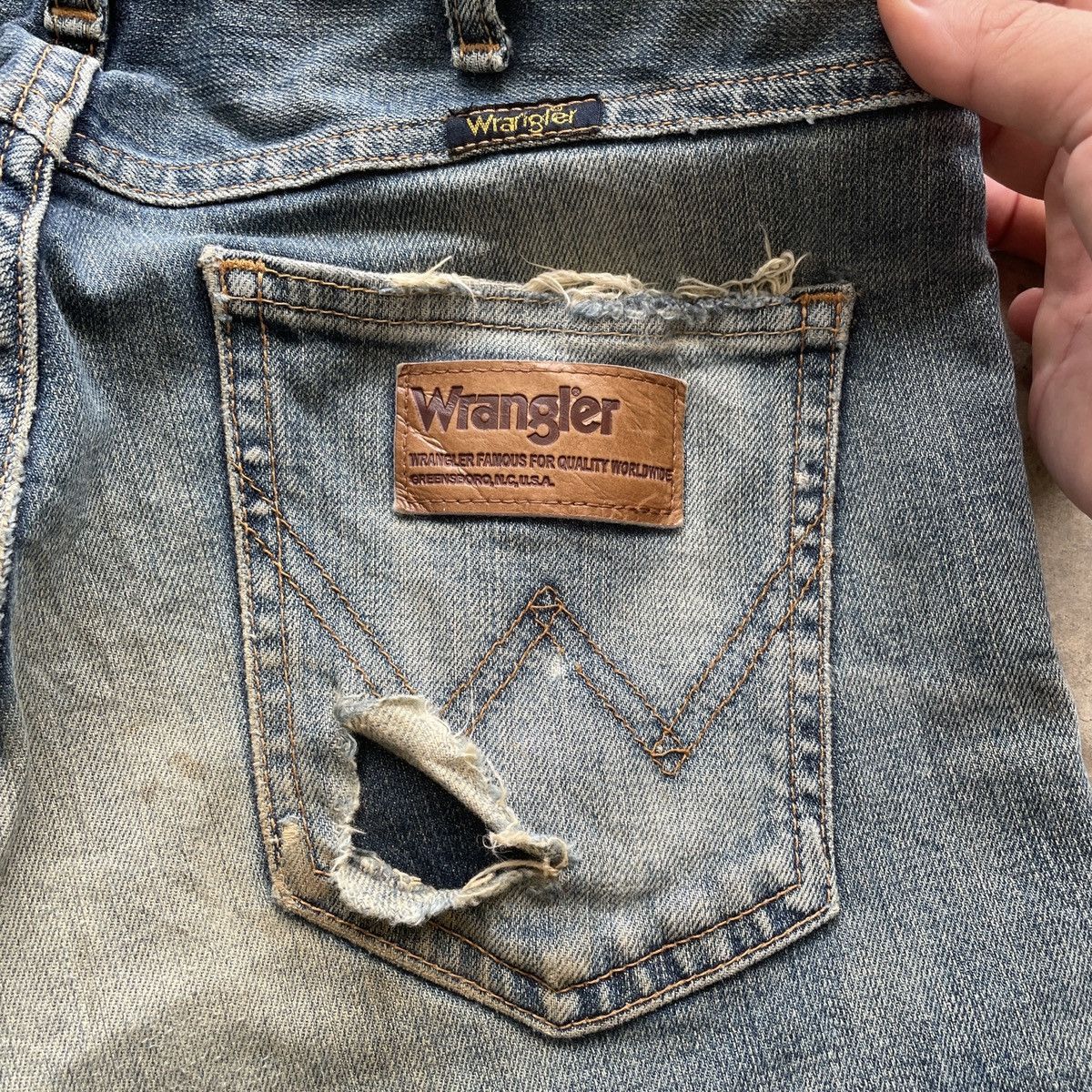 Vintage Vintage Wrangler Distressed Denim Jeans Pants Dirty Size US 31 - 9 Thumbnail