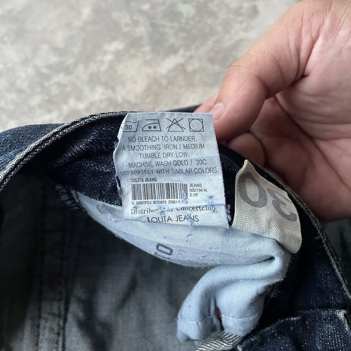 Japanese Brand × Jean W30💥 Vintage Lolita FLARE Faded Denim Jeans Pants BOOTCUT Size US 30 / EU 46 - 7 Thumbnail