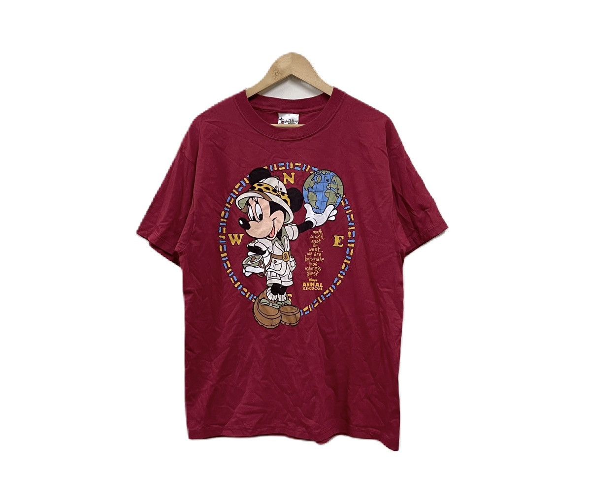 Vintage 90s mickey animal kingdom tshirt disney