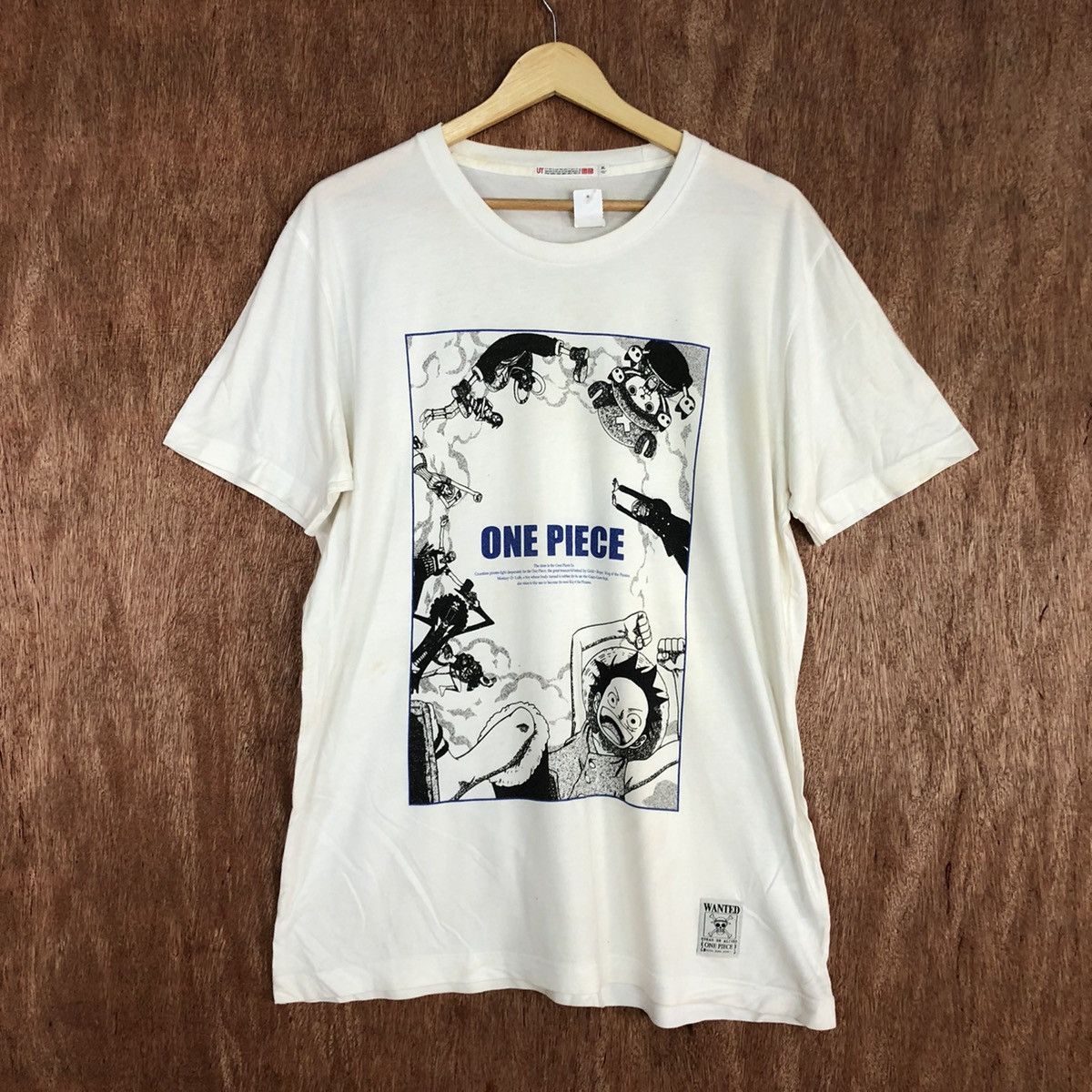 One Piece DLL One piece X Uniqlo Short Sleeve Tshirt tee #1631 Size US L / EU 52-54 / 3 - 1 Thumbnail