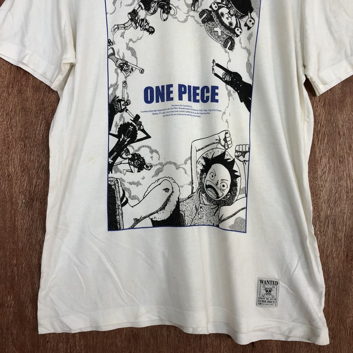 One Piece DLL One piece X Uniqlo Short Sleeve Tshirt tee #1631 Size US L / EU 52-54 / 3 - 6 Thumbnail