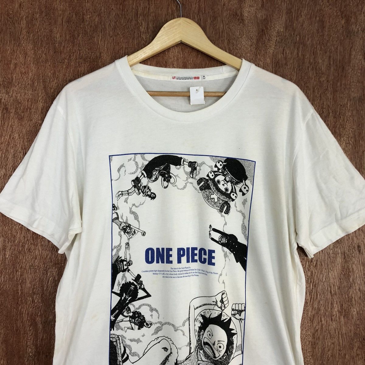 One Piece DLL One piece X Uniqlo Short Sleeve Tshirt tee #1631 Size US L / EU 52-54 / 3 - 2 Thumbnail