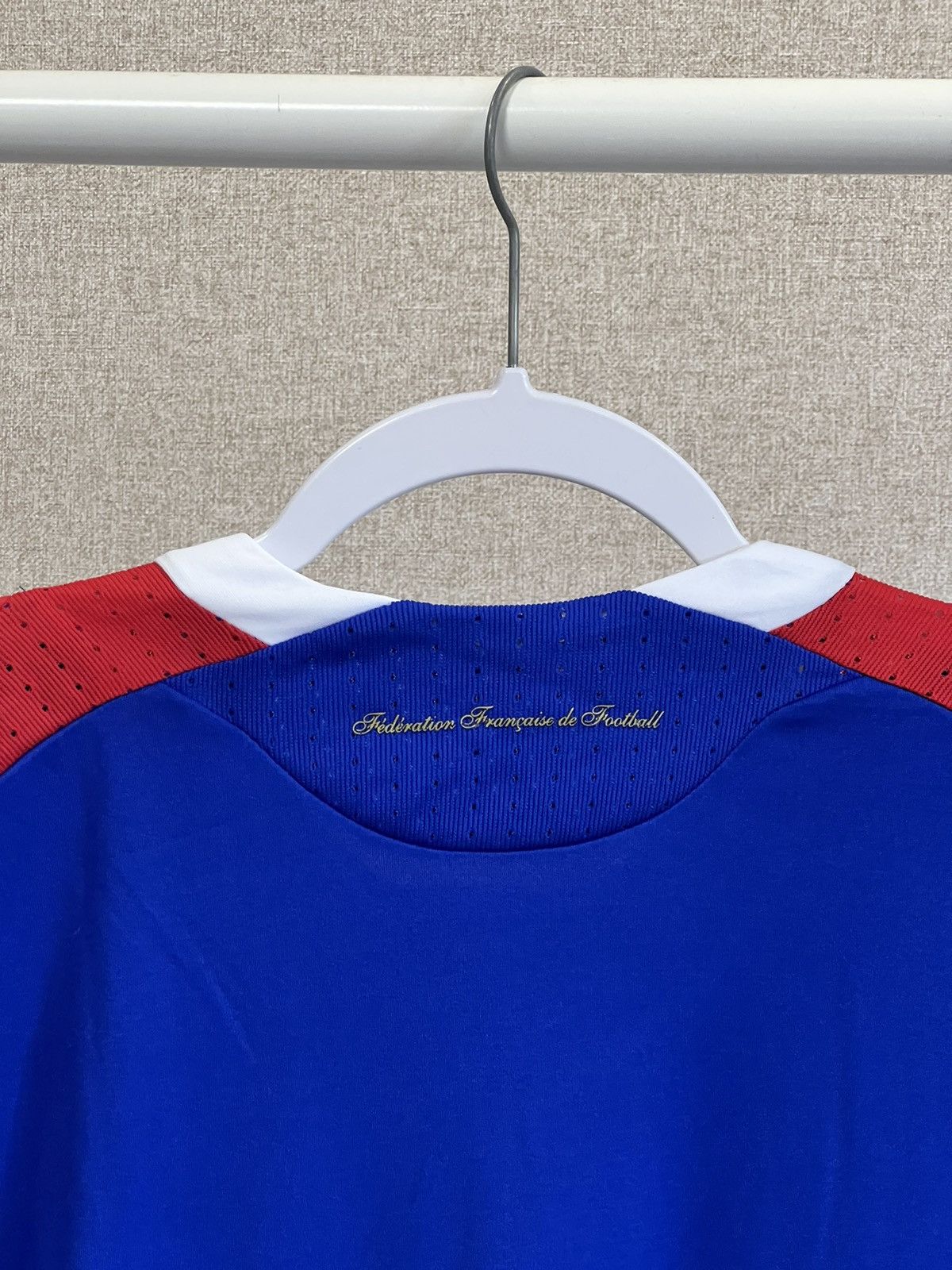 Adidas Vintage 2008 Adidas France football blue jersey Size US XL / EU 56 / 4 - 8 Thumbnail