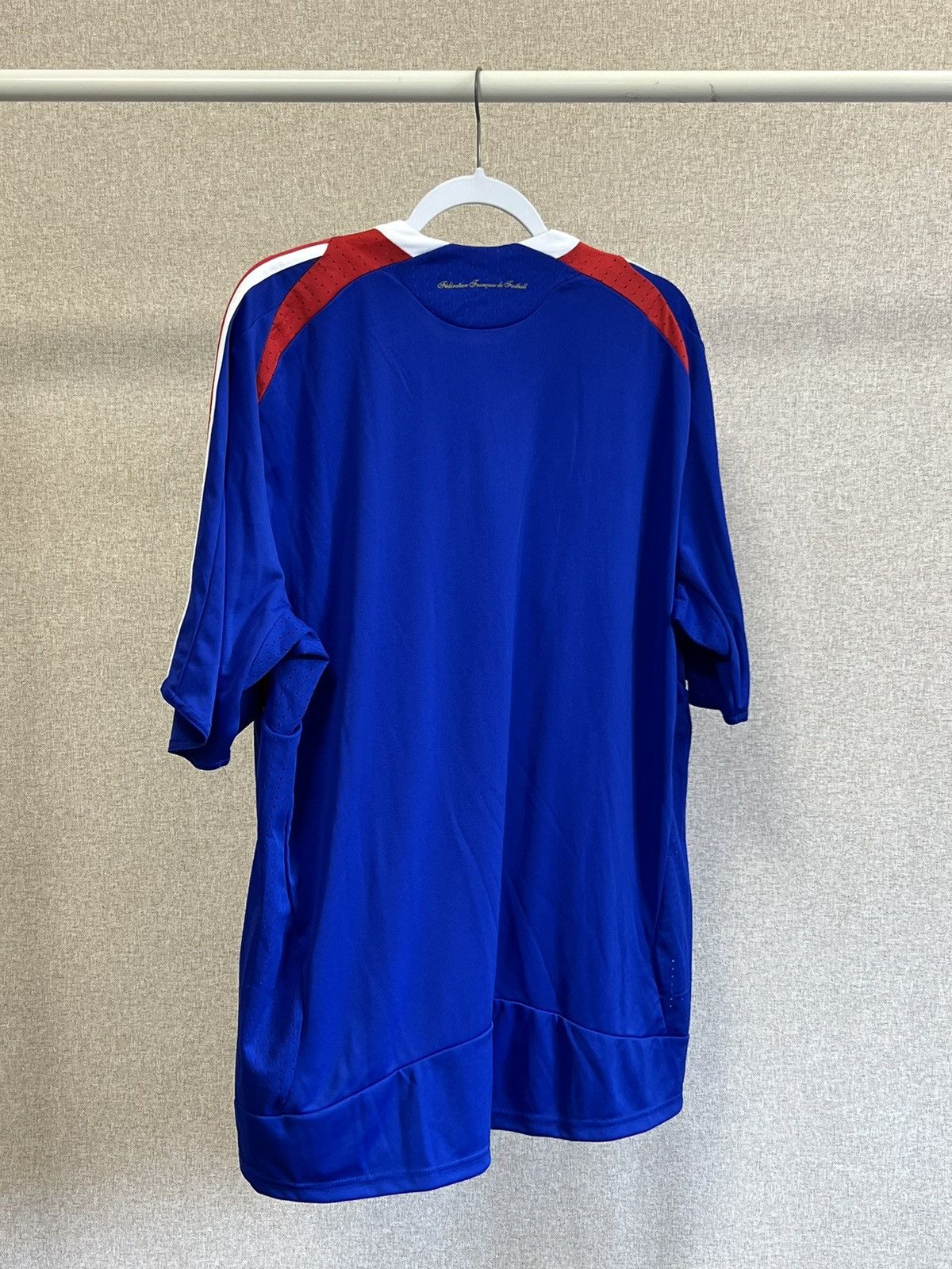 Adidas Vintage 2008 Adidas France football blue jersey Size US XL / EU 56 / 4 - 7 Thumbnail