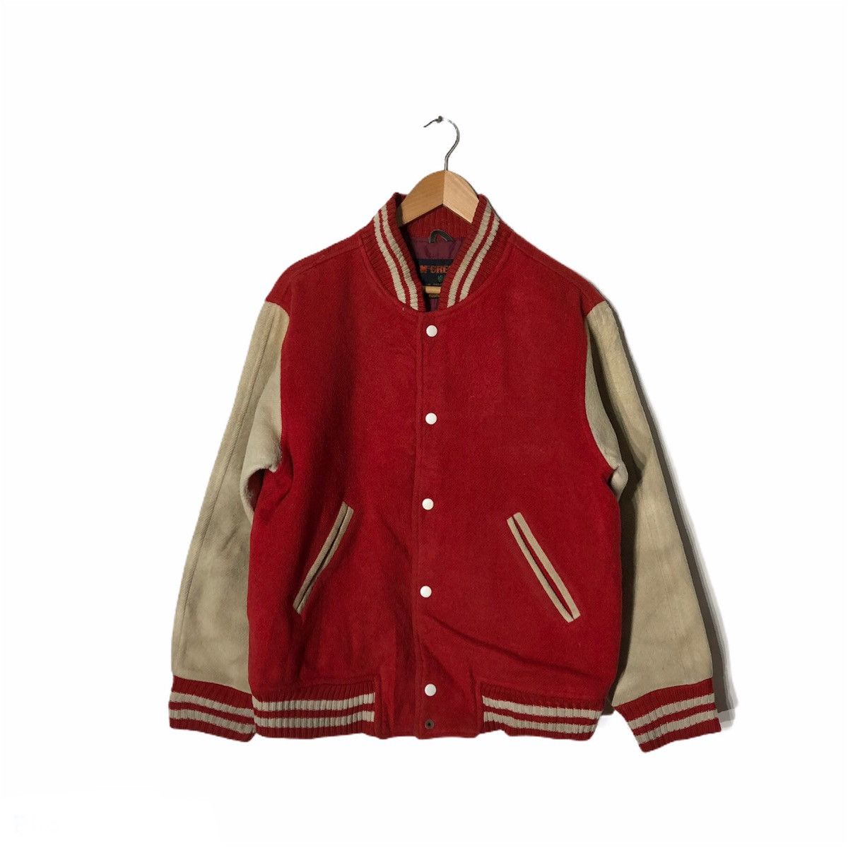 McGregor × Vintage Vintage Varsity Jacket McGregor Leather Handling Size US M / EU 48-50 / 2 - 1 Thumbnail