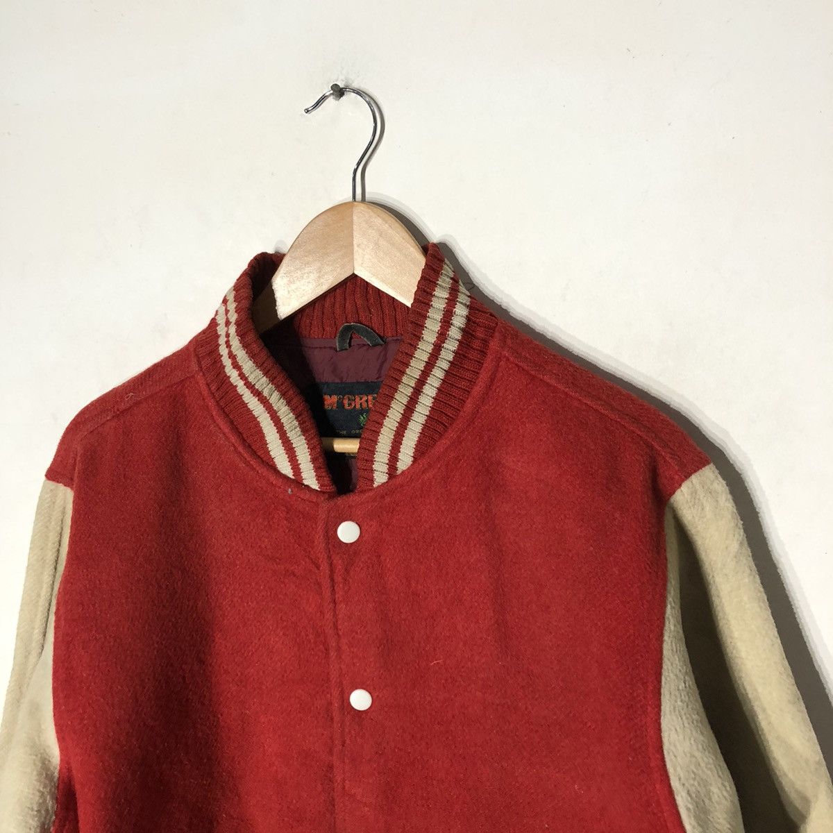 McGregor × Vintage Vintage Varsity Jacket McGregor Leather Handling Size US M / EU 48-50 / 2 - 5 Thumbnail