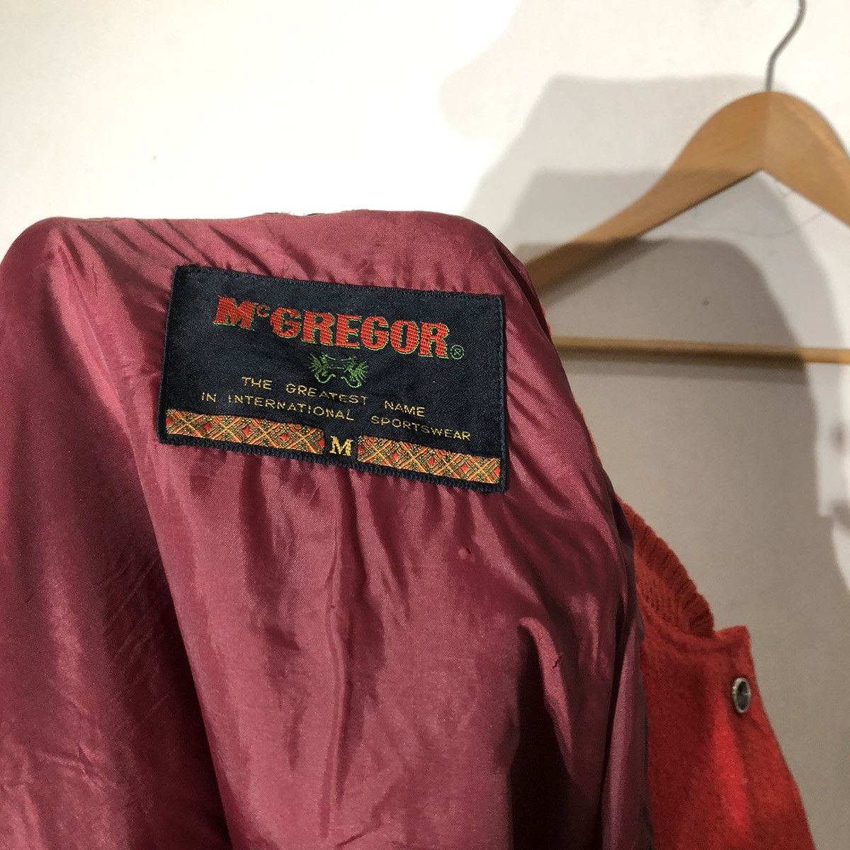 McGregor × Vintage Vintage Varsity Jacket McGregor Leather Handling Size US M / EU 48-50 / 2 - 10 Thumbnail