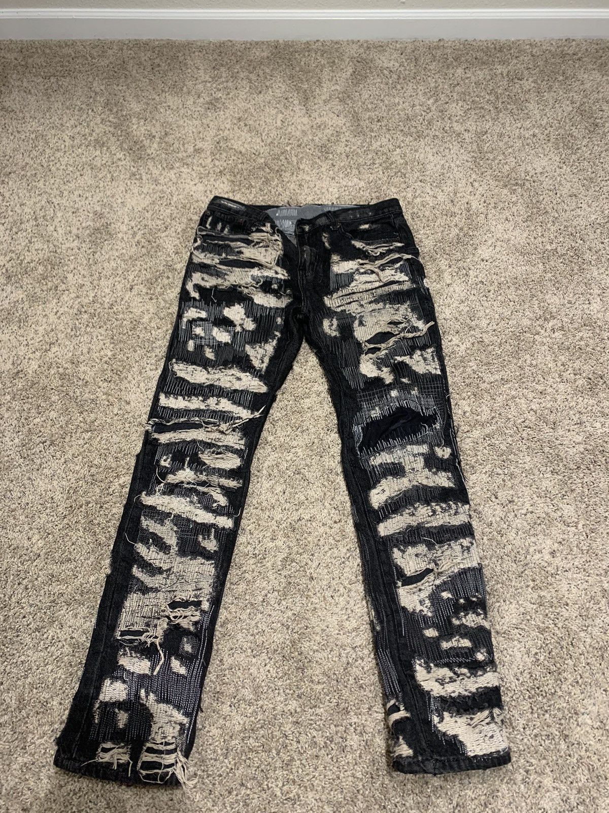 BORO SASHIKO THRASHED DENIM