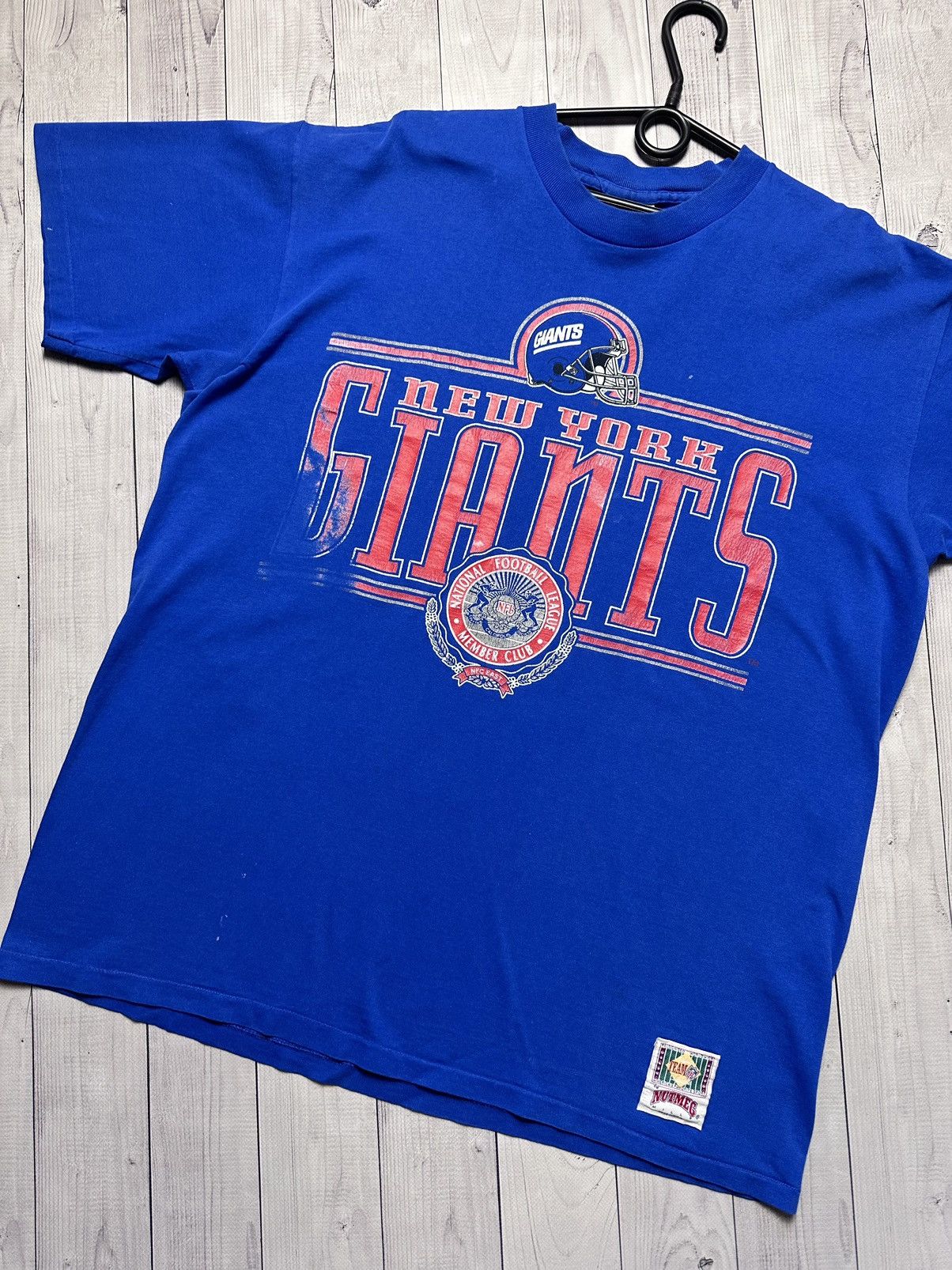 NFL Vintage Giants New York NFL football rare size XL USA Size US XL / EU 56 / 4 - 2 Thumbnail