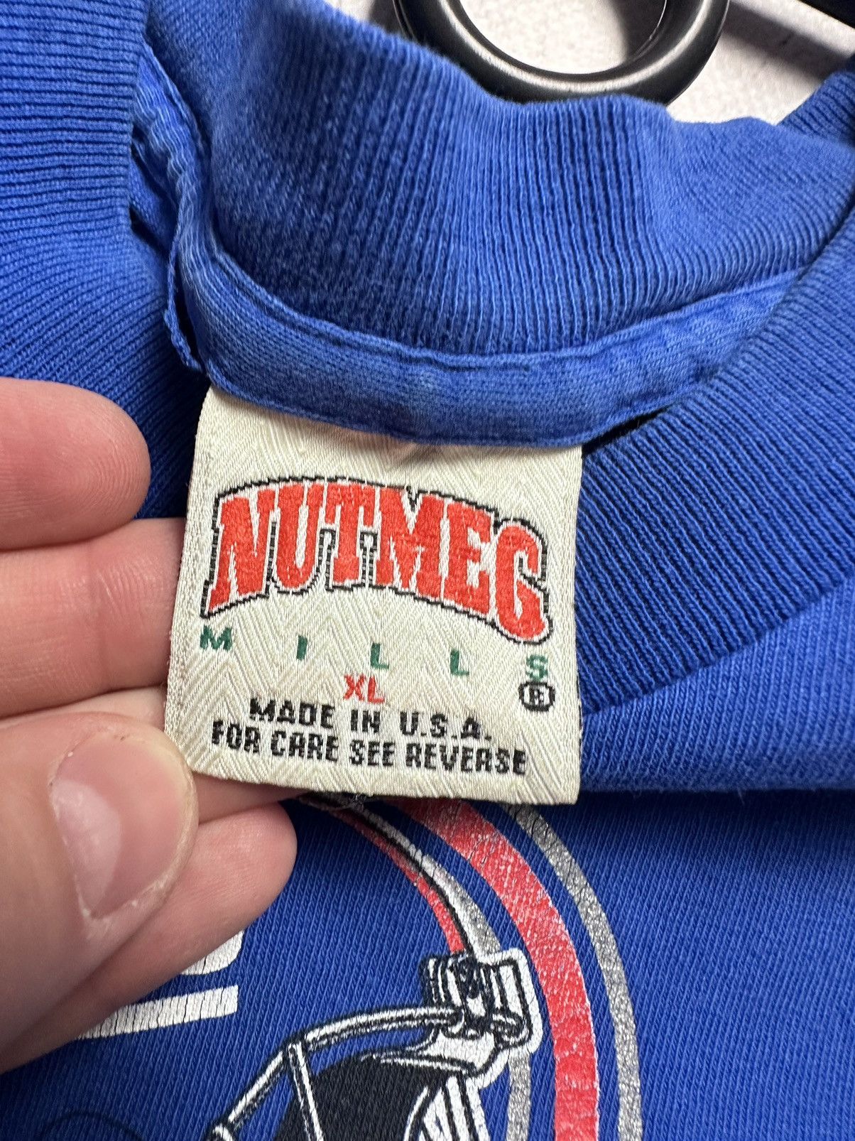 NFL Vintage Giants New York NFL football rare size XL USA Size US XL / EU 56 / 4 - 6 Thumbnail