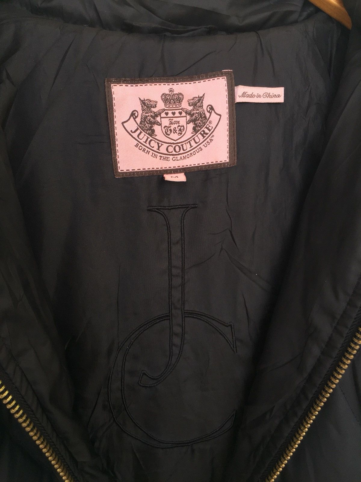 Juicy Couture Jeans Y2K Juicy Couture Faux Fur Hoodie Zipper Bomber Jacket Size US S / EU 44-46 / 1 - 6 Thumbnail