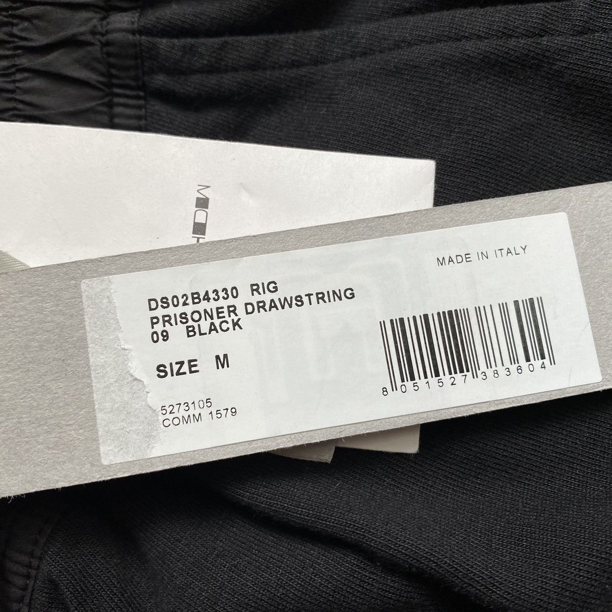 Rick Owens Drkshdw Prisoner Drawstring Pants Size US 32 / EU 48 - 7 Thumbnail