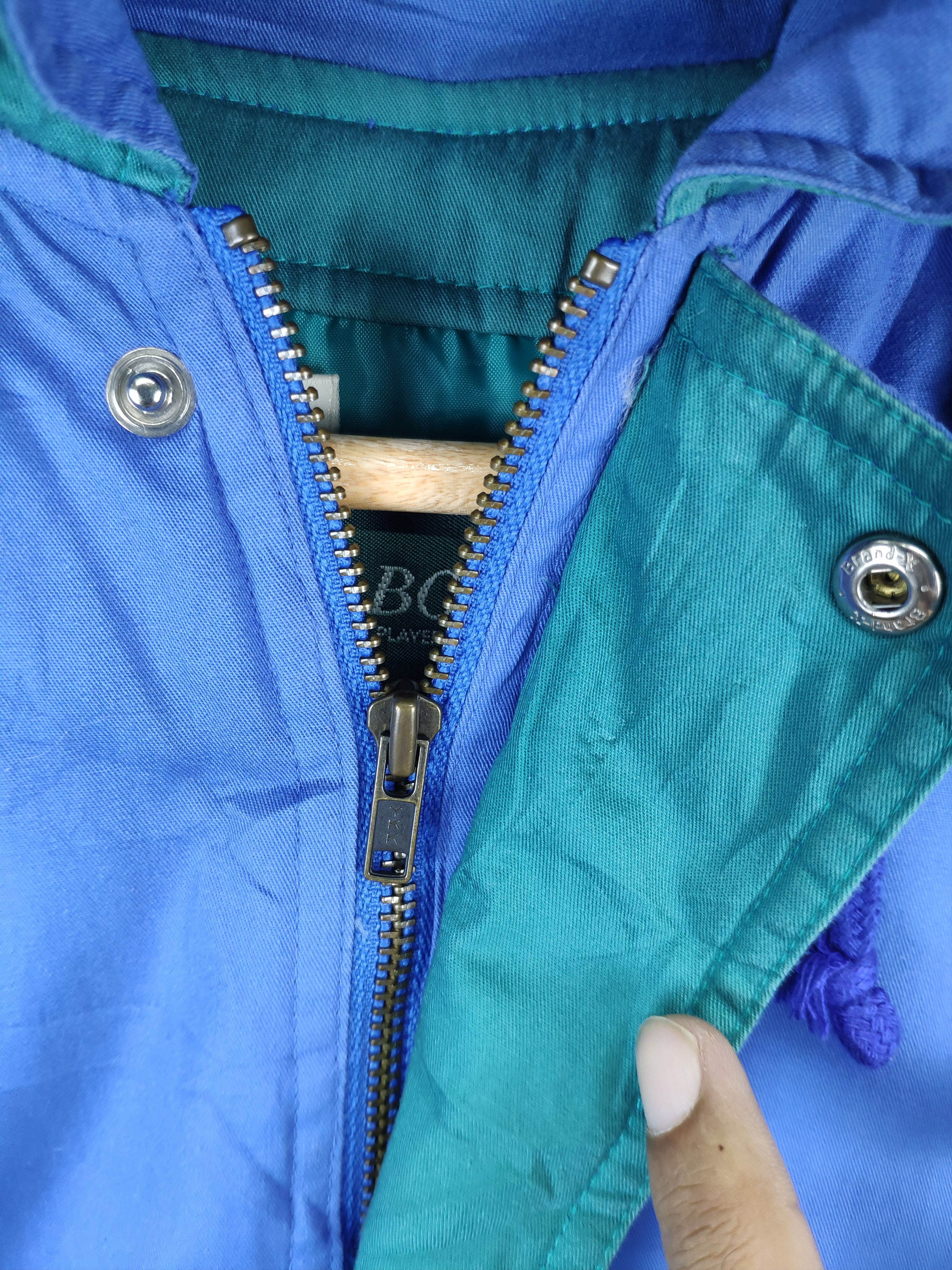 Japanese Brand × Vintage Vintage Y 2 K Rally Boy Hooded Jacket Zip Up Size US M / EU 48-50 / 2 - 14 Thumbnail