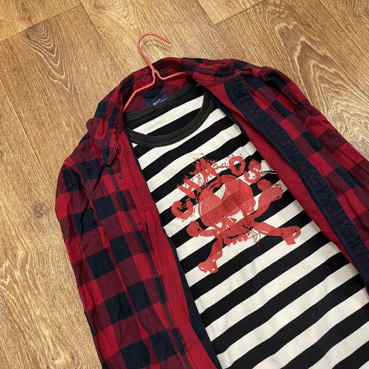 Flannel Vintage Shirt Flannel Checkered Travis Style S Size US S / EU 44-46 / 1 - 5 Thumbnail