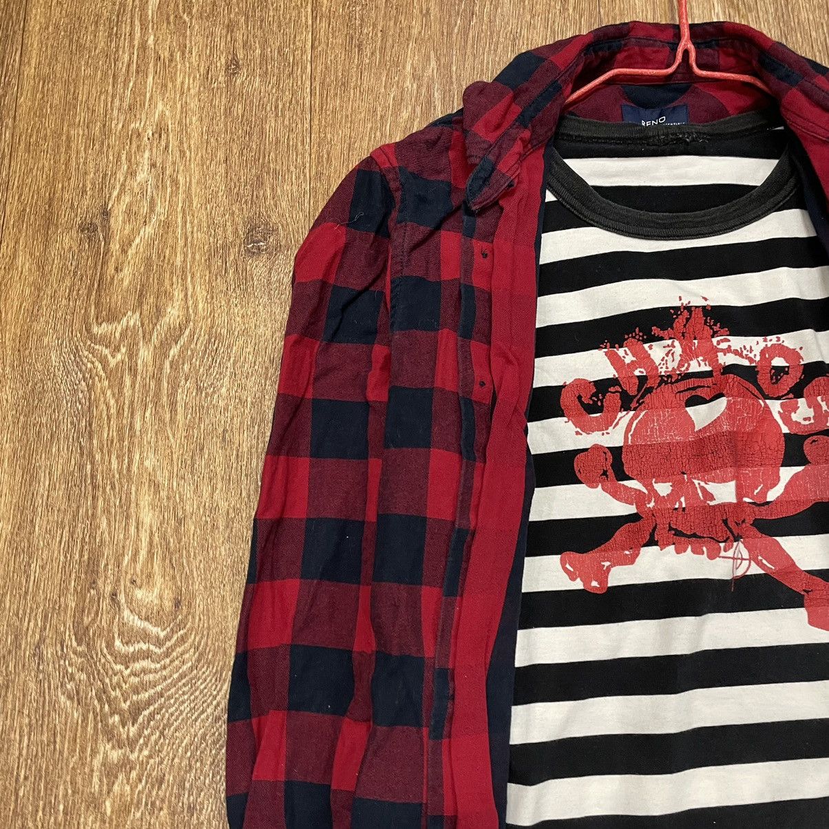 Flannel Vintage Shirt Flannel Checkered Travis Style S Size US S / EU 44-46 / 1 - 4 Thumbnail