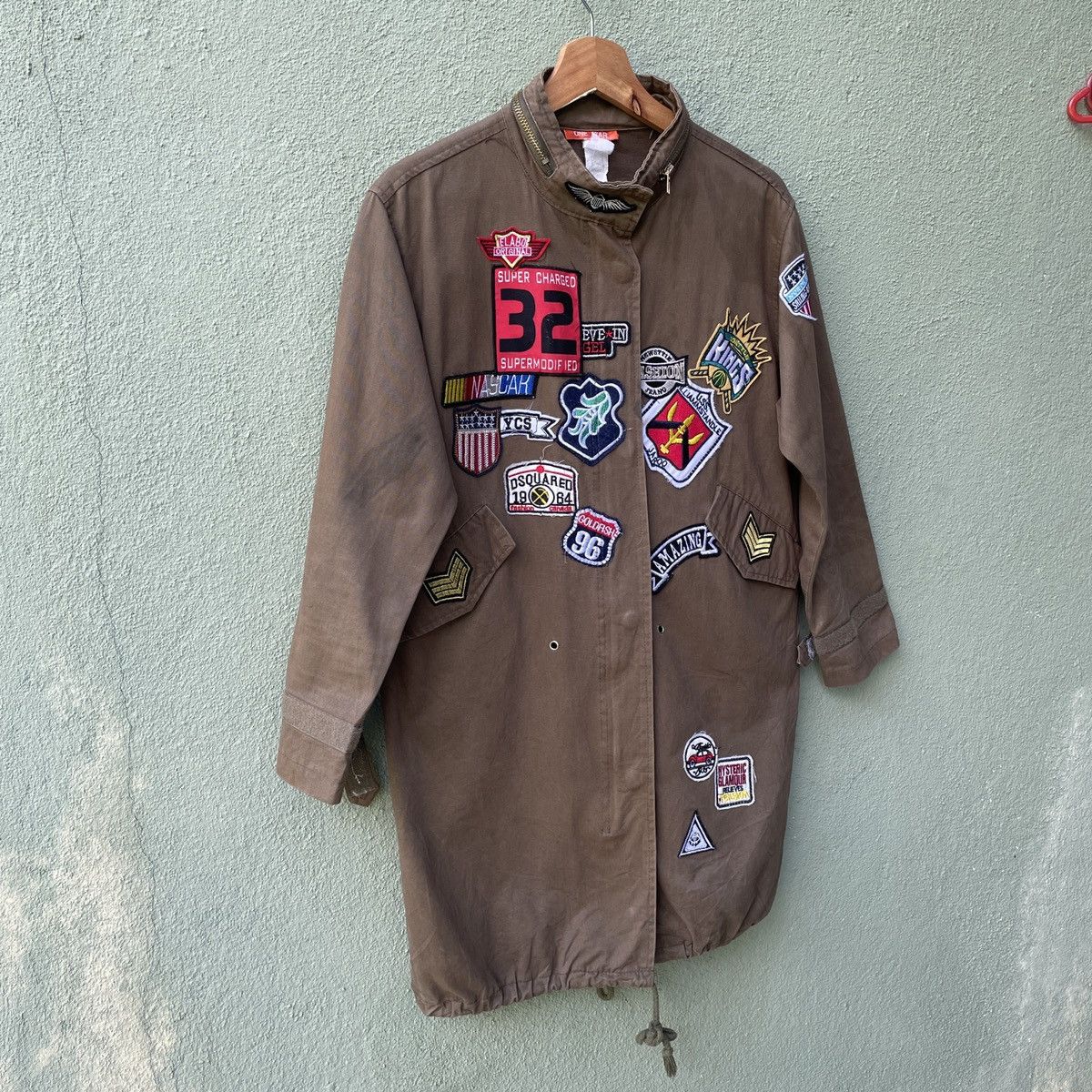 Japanese Brand Vtg‼️ ONE STAR Full Patches HYSTERIC GLAMOUR Zippers Jacket Size US M / EU 48-50 / 2 - 2 Thumbnail