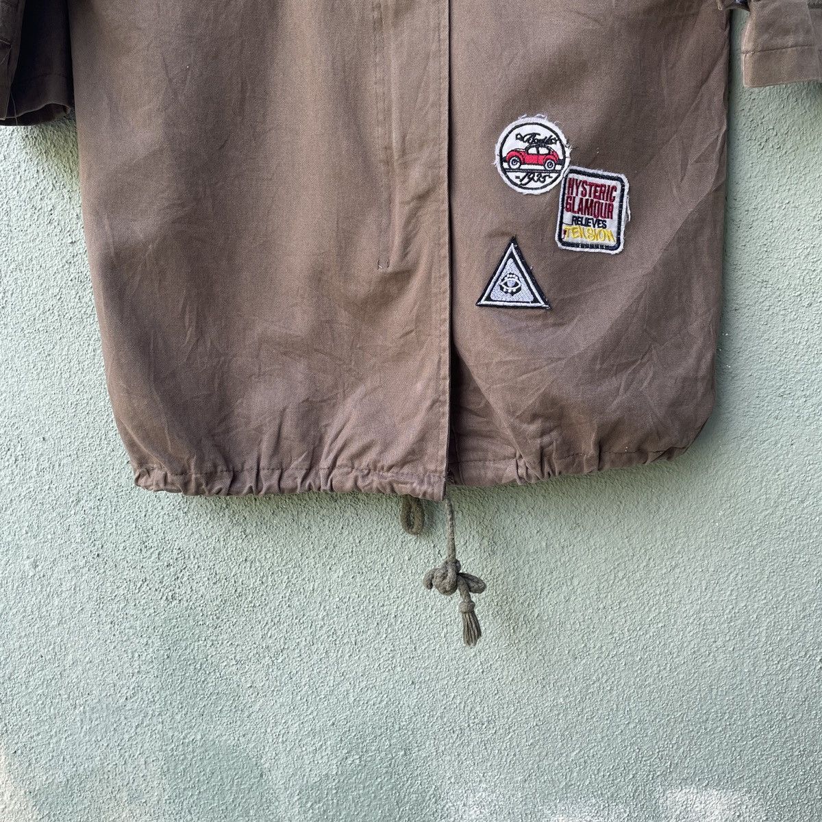 Japanese Brand Vtg‼️ ONE STAR Full Patches HYSTERIC GLAMOUR Zippers Jacket Size US M / EU 48-50 / 2 - 8 Thumbnail
