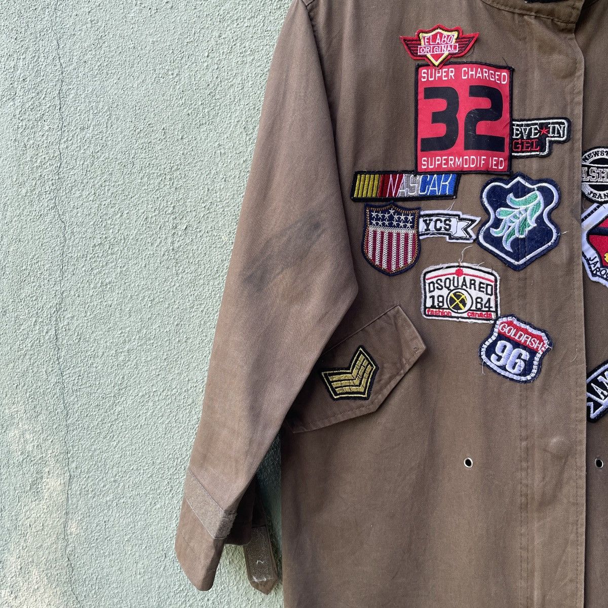 Japanese Brand Vtg‼️ ONE STAR Full Patches HYSTERIC GLAMOUR Zippers Jacket Size US M / EU 48-50 / 2 - 5 Thumbnail