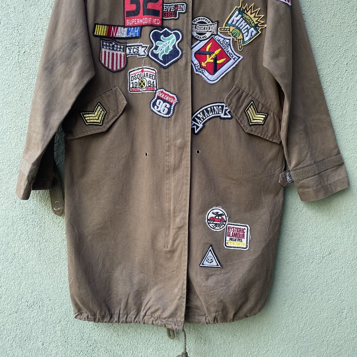 Japanese Brand Vtg‼️ ONE STAR Full Patches HYSTERIC GLAMOUR Zippers Jacket Size US M / EU 48-50 / 2 - 7 Thumbnail