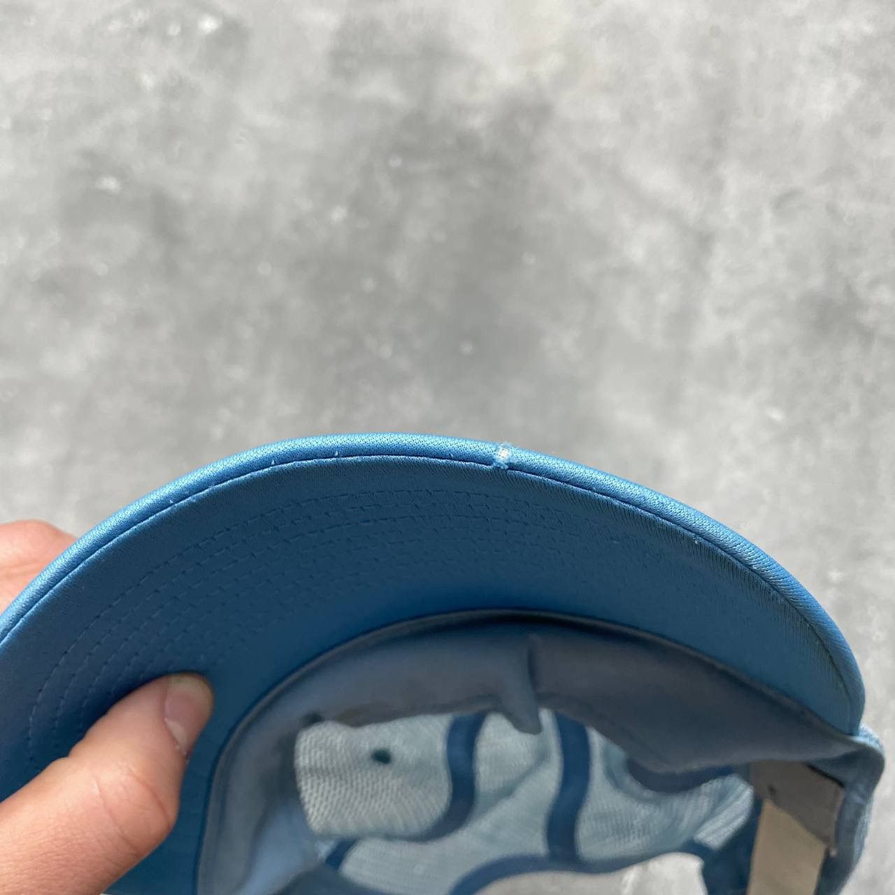 Nike × Vintage Vintage 2000s Nike Air Trucker Hat Blue Size OS Size ONE SIZE - 18 Thumbnail