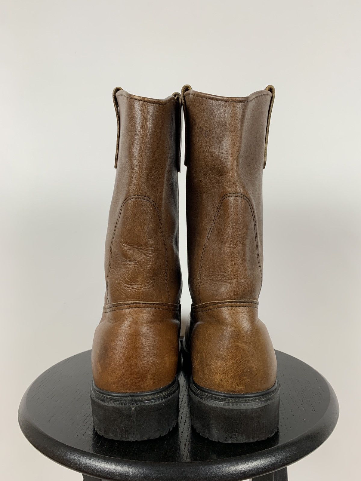 Red Wing Red Wing Made in USA Brown Leather Boots Size US 8 / EU 41 - 3 Thumbnail