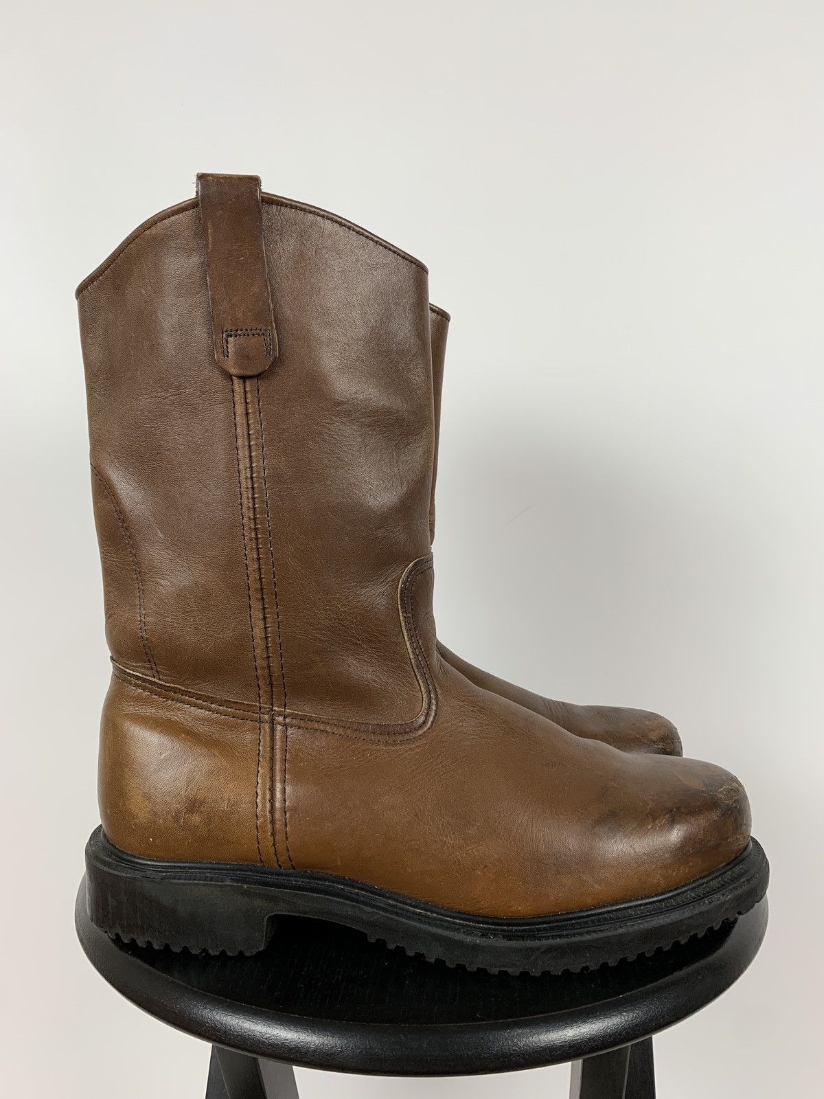 Red Wing Red Wing Made in USA Brown Leather Boots Size US 8 / EU 41 - 2 Thumbnail