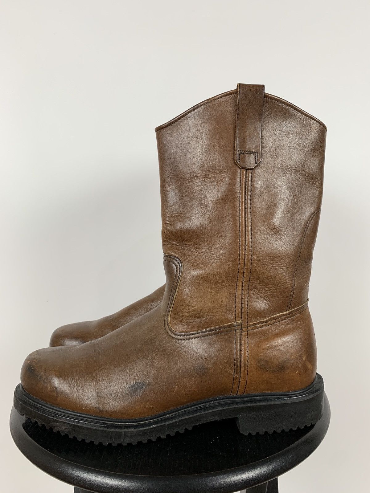 Red Wing Red Wing Made in USA Brown Leather Boots Size US 8 / EU 41 - 1 Thumbnail