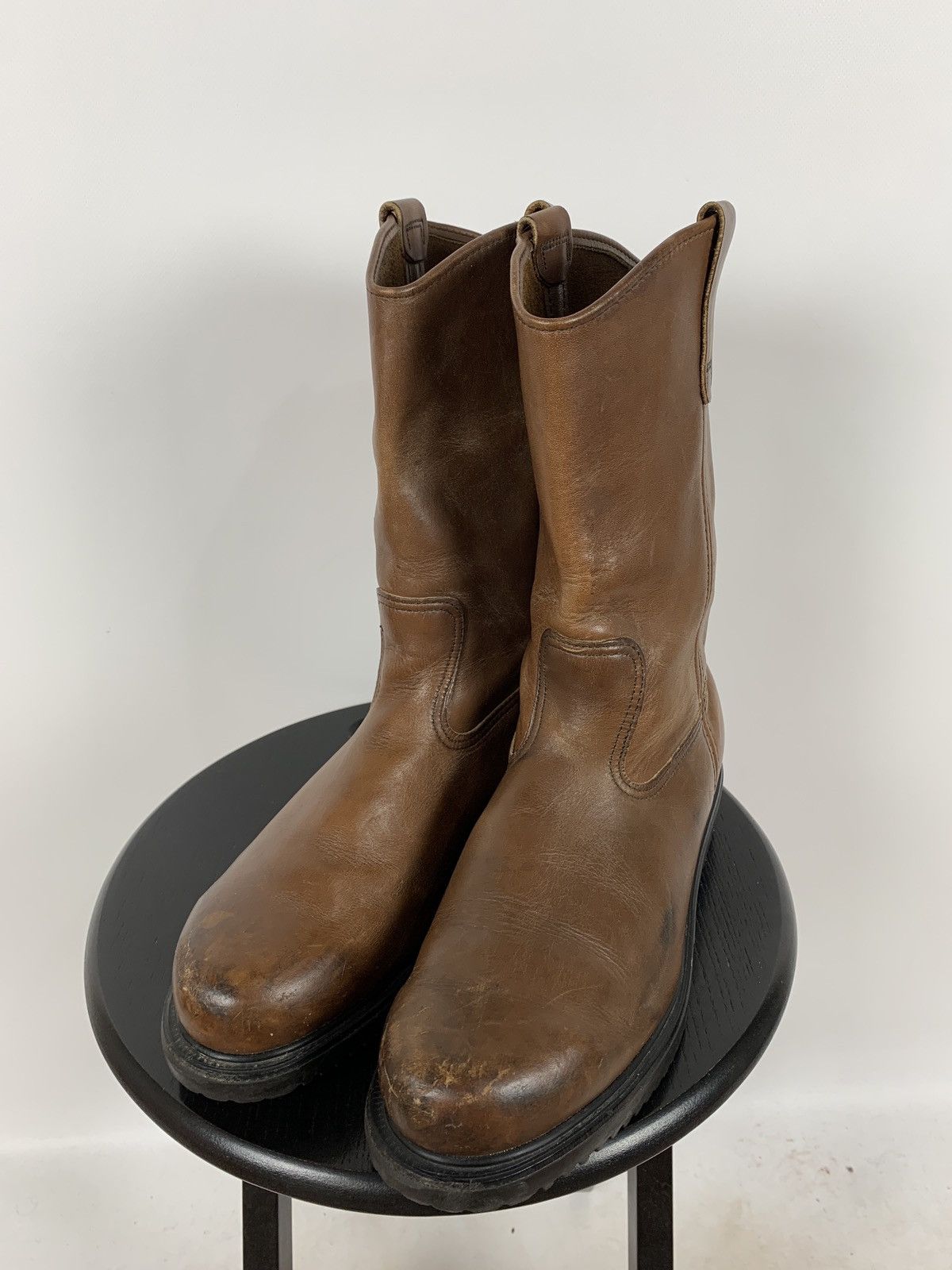 Red Wing Red Wing Made in USA Brown Leather Boots Size US 8 / EU 41 - 6 Thumbnail