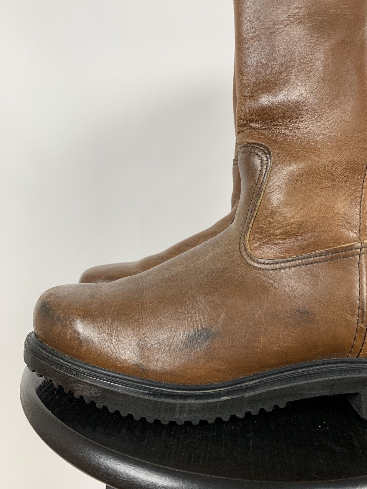 Red Wing Red Wing Made in USA Brown Leather Boots Size US 8 / EU 41 - 12 Thumbnail