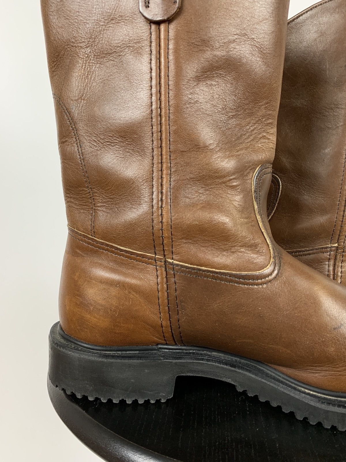 Red Wing Red Wing Made in USA Brown Leather Boots Size US 8 / EU 41 - 17 Thumbnail