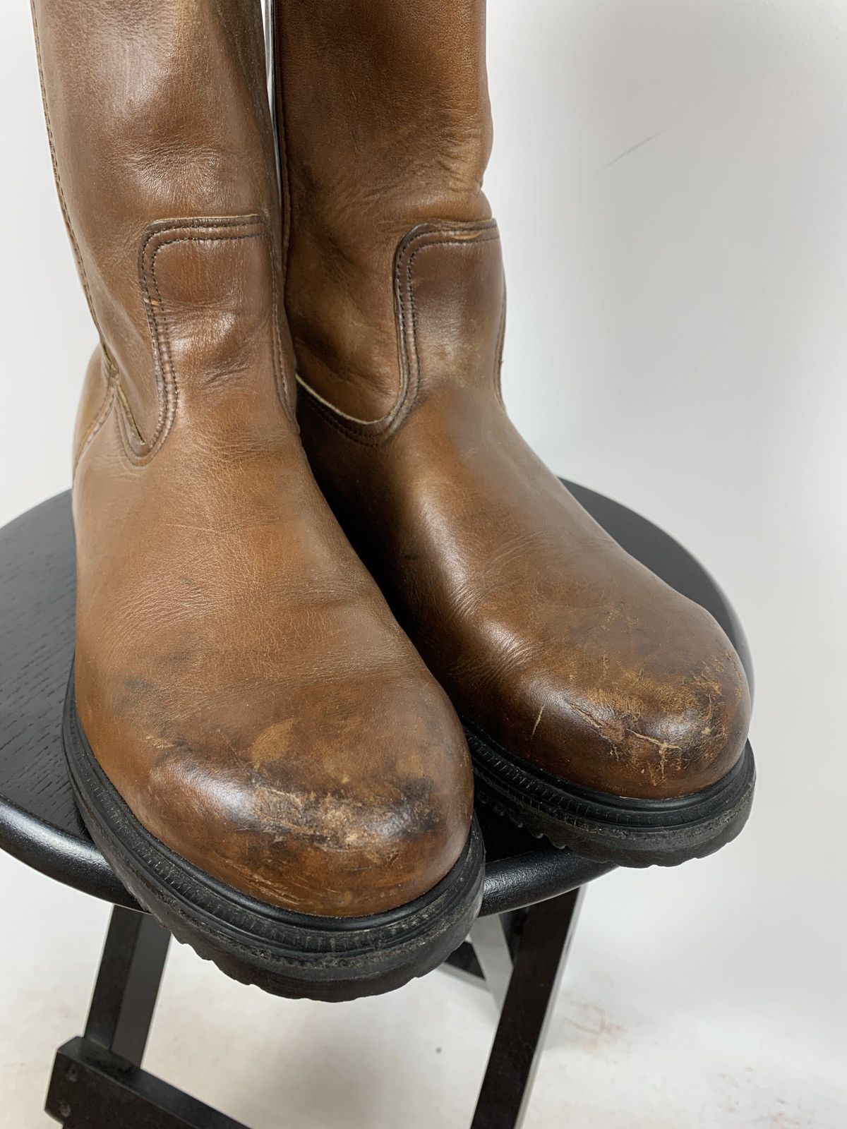 Red Wing Red Wing Made in USA Brown Leather Boots Size US 8 / EU 41 - 22 Thumbnail