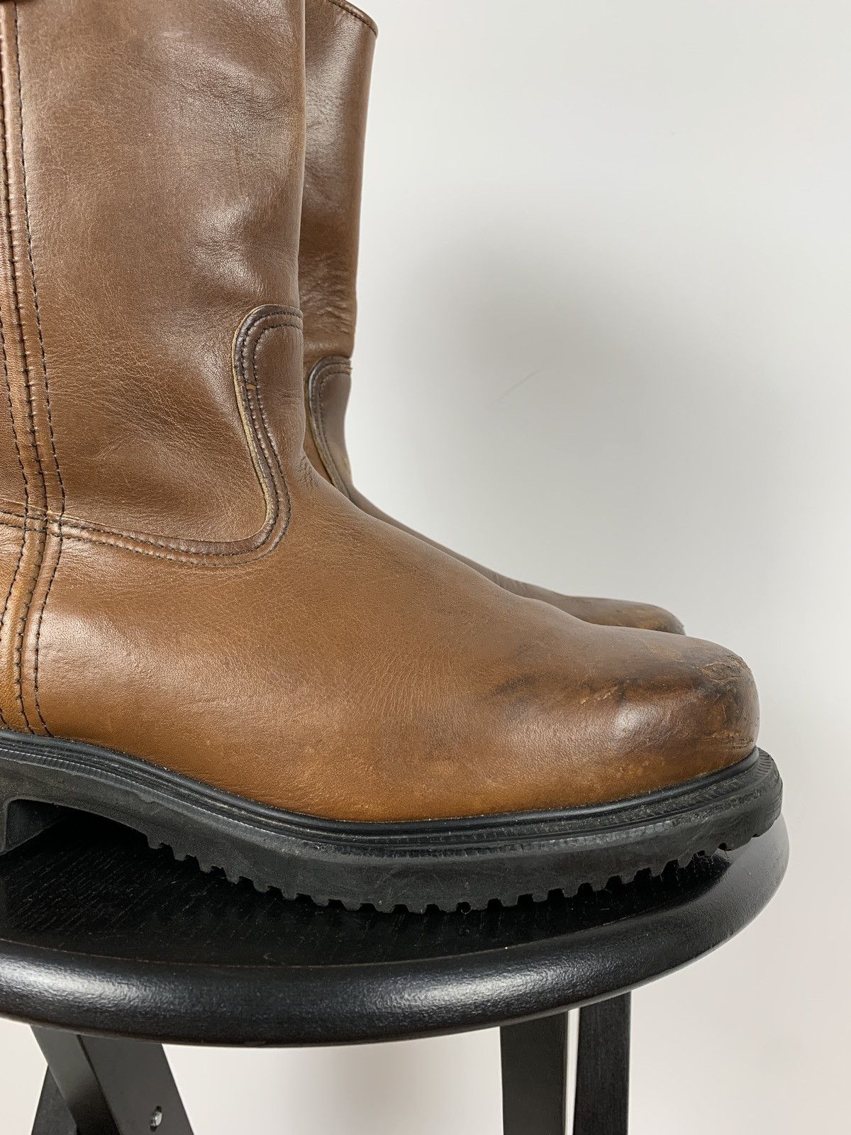 Red Wing Red Wing Made in USA Brown Leather Boots Size US 8 / EU 41 - 15 Thumbnail