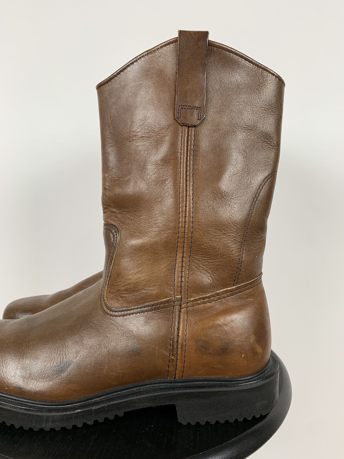 Red Wing Red Wing Made in USA Brown Leather Boots Size US 8 / EU 41 - 10 Thumbnail