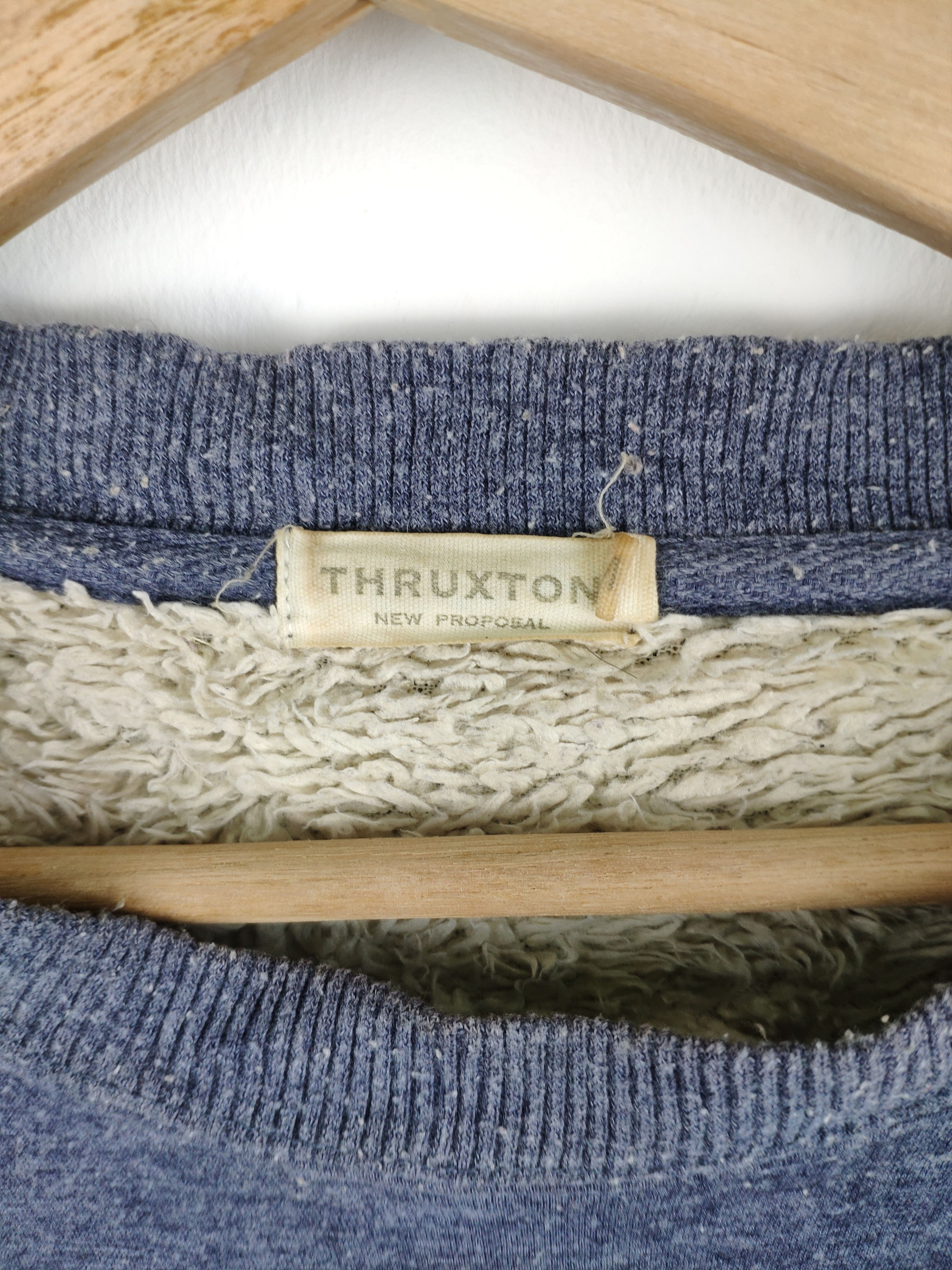 Japanese Brand × Vintage Steal 💥 Vintage 90 S Sweatshirt New Orleans Lining Sherpa Size US M / EU 48-50 / 2 - 3 Thumbnail