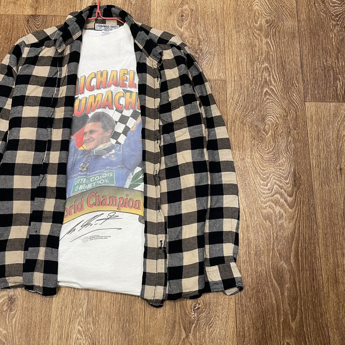 Vintage Vintage Y2K Black White Checkered Shirt Skate Oversized L Size US L / EU 52-54 / 3 - 2 Thumbnail
