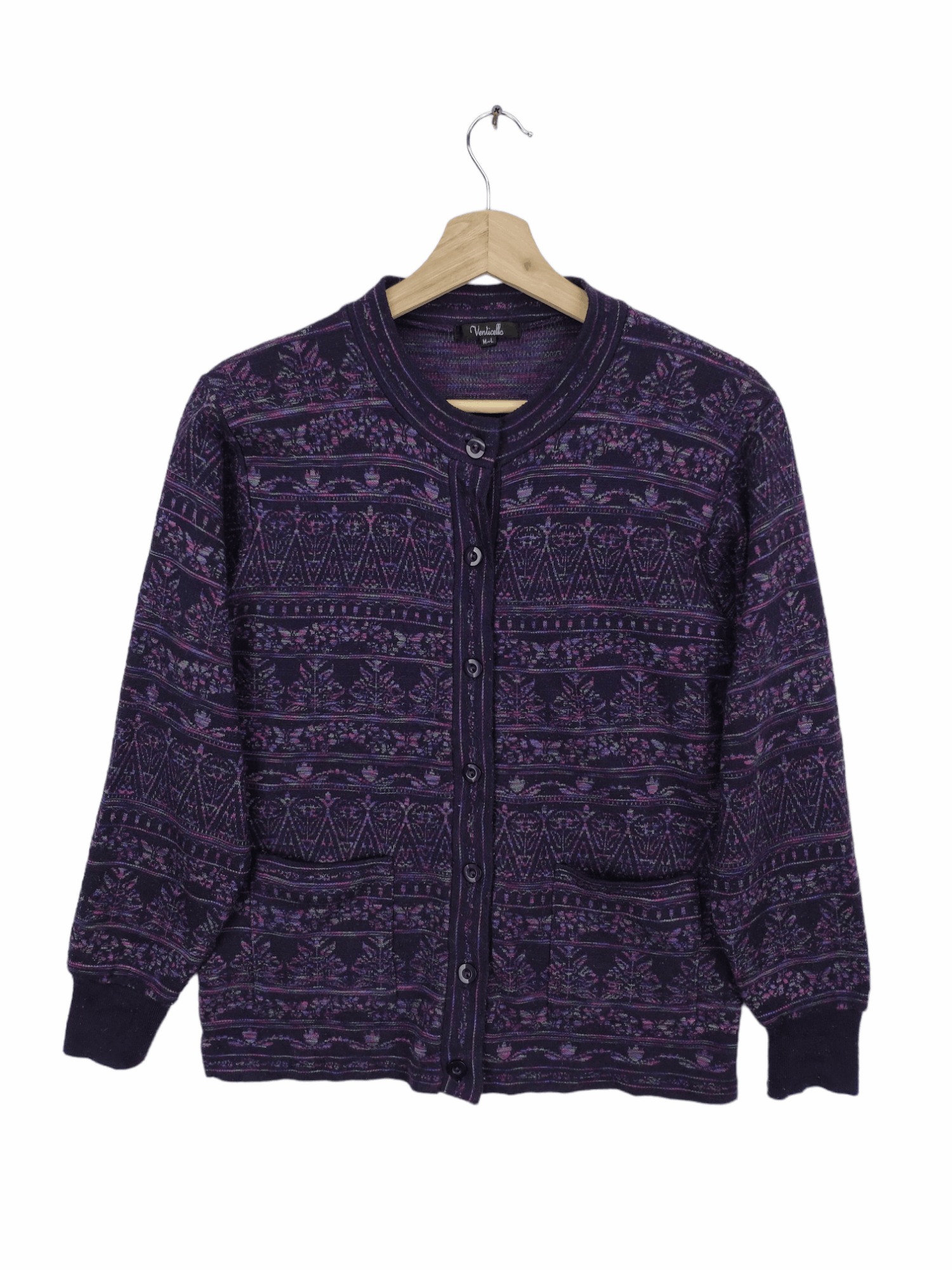 Japanese Brand Steal 💥 Vintage Wool Cardigan Sweater Japanese Brand Size M / US 6-8 / IT 42-44 - 1 Thumbnail