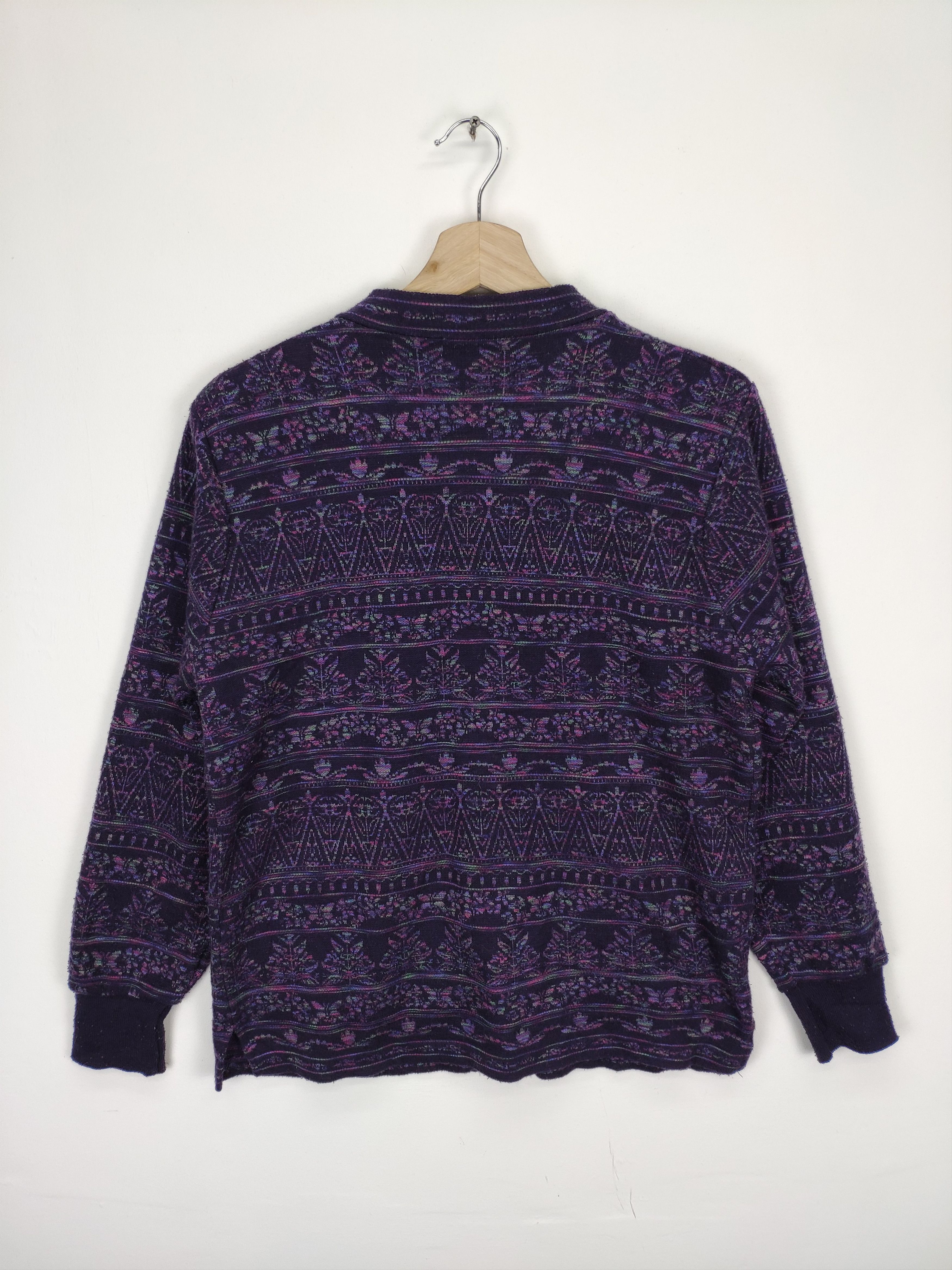 Japanese Brand Steal 💥 Vintage Wool Cardigan Sweater Japanese Brand Size M / US 6-8 / IT 42-44 - 9 Thumbnail