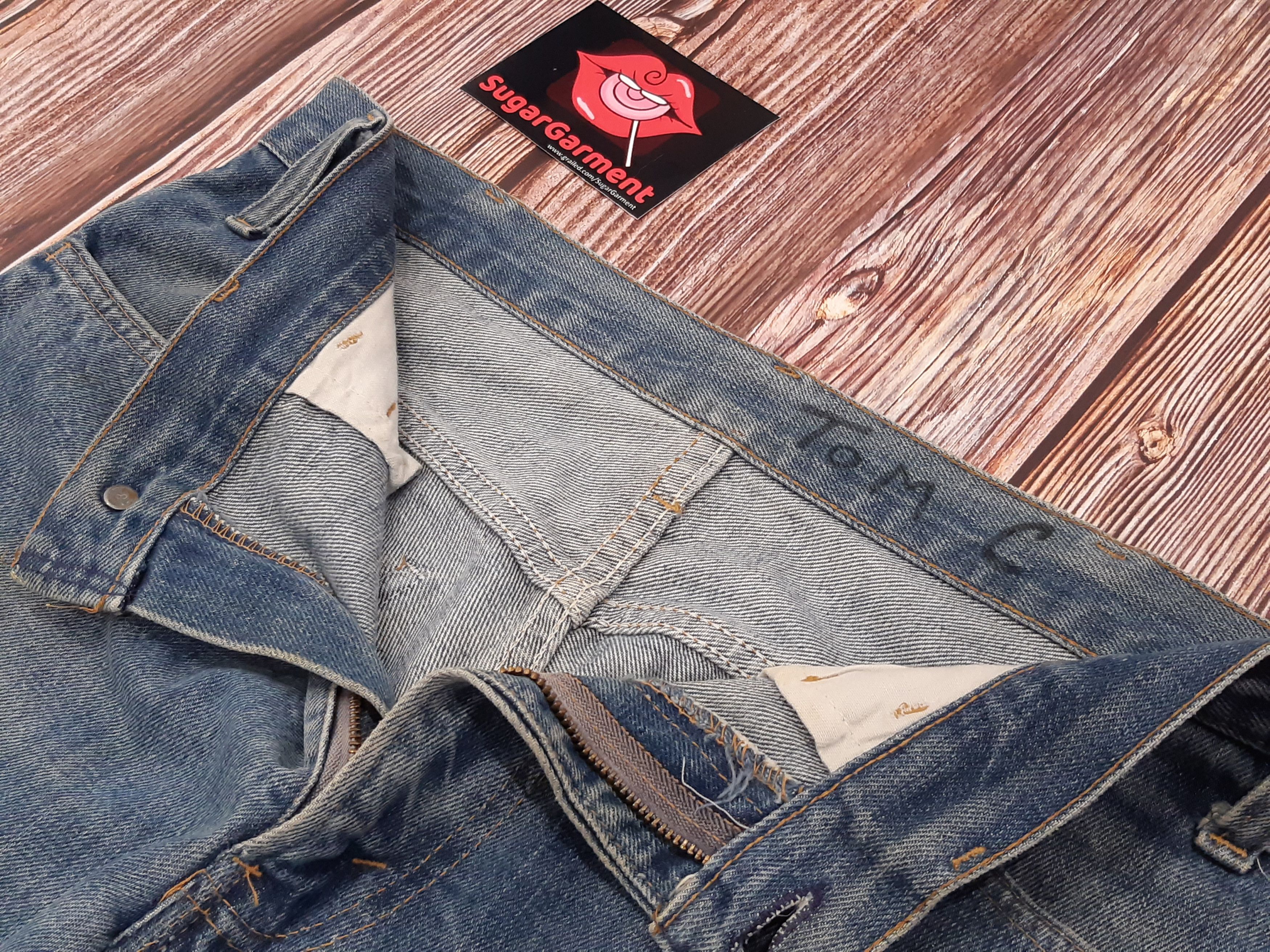 Levi's Levis 684 Jeans Flare Bell Bottom TALON Vtg Size US 32 / EU 48 - 8 Thumbnail